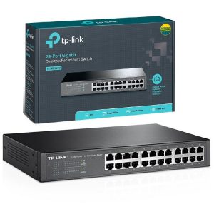TL-SG1024D TP-LINK SWITCH GIGABIT DE 24 PUERTOS DESKTOP  METALICO