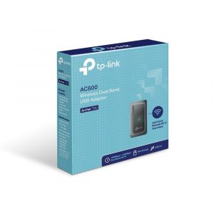 ARCHER T2U TP-LINK Adaptador Inalambrico N USB AC 600 Mbps, doble banda